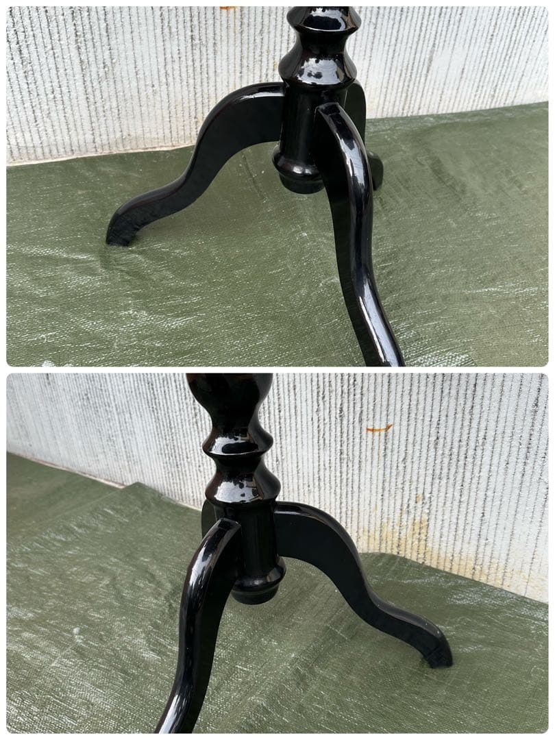 【サイドテーブル】イタリア　象嵌細工　コーヒーテーブル　花台　飾り台　インテリア