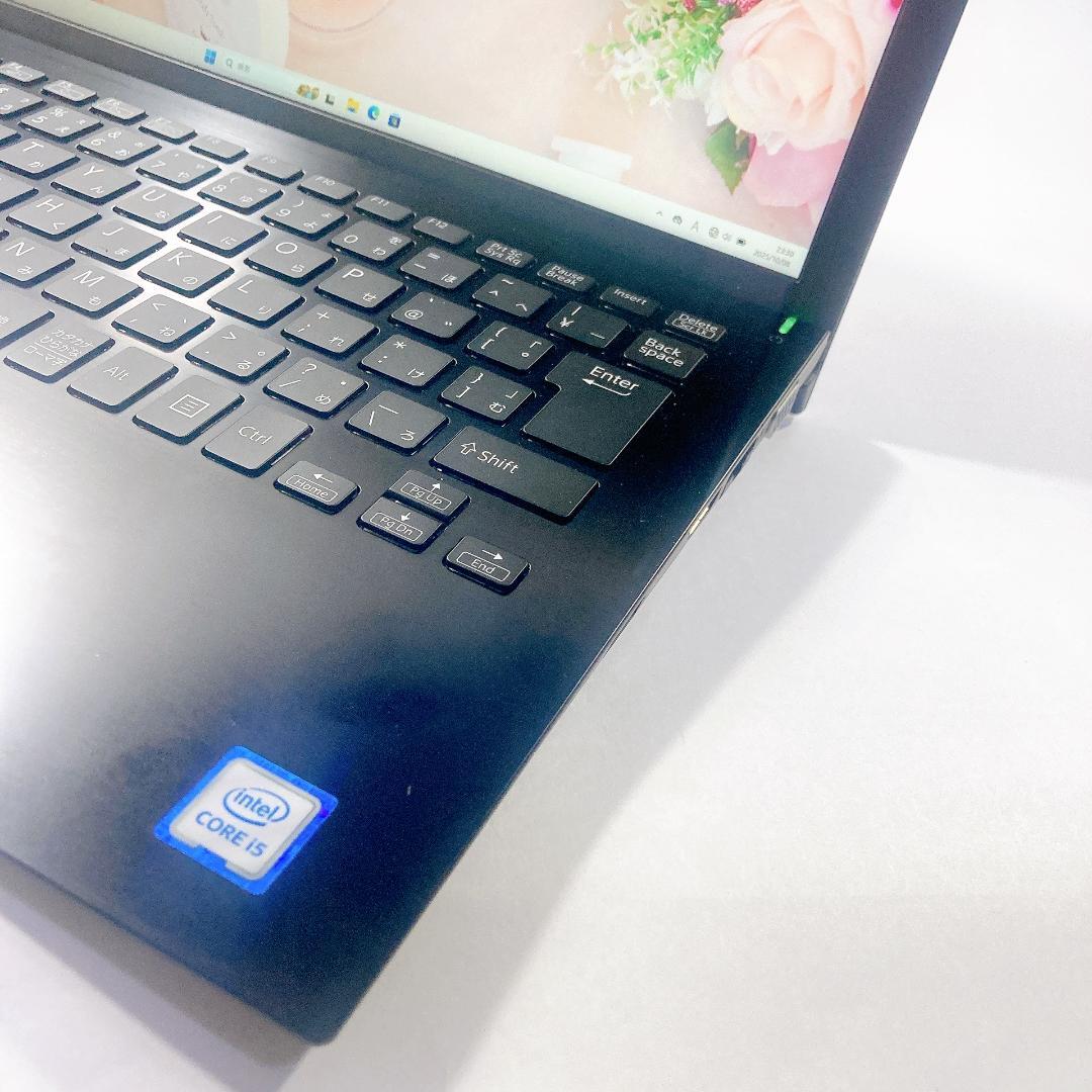 w83✨第8世代 快適/ i5/Office付/爆速SSD✨すぐ使えるノートPC