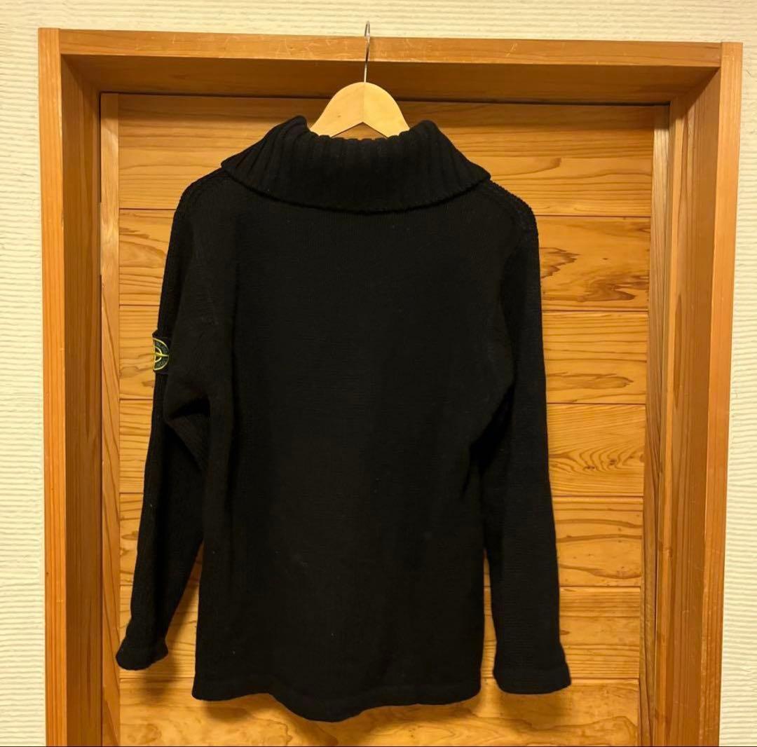 Stone  ブラック ニット