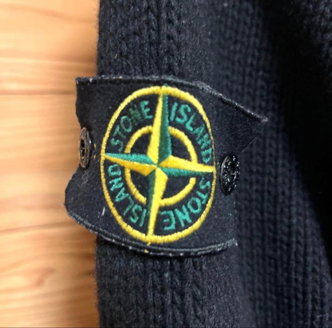 Stone  ブラック ニット