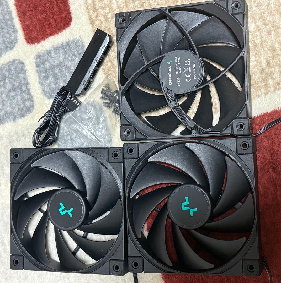 DEEP COOL ケース PCUクーラー650W電源 ケースファンセット売り