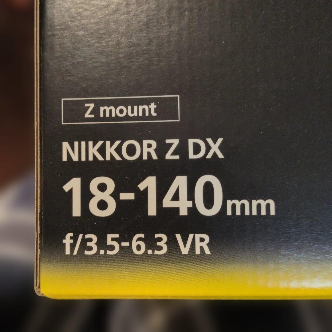 レンズ(ズーム) nikkor Z DX 18-140mm f/3.5-6.3VR
