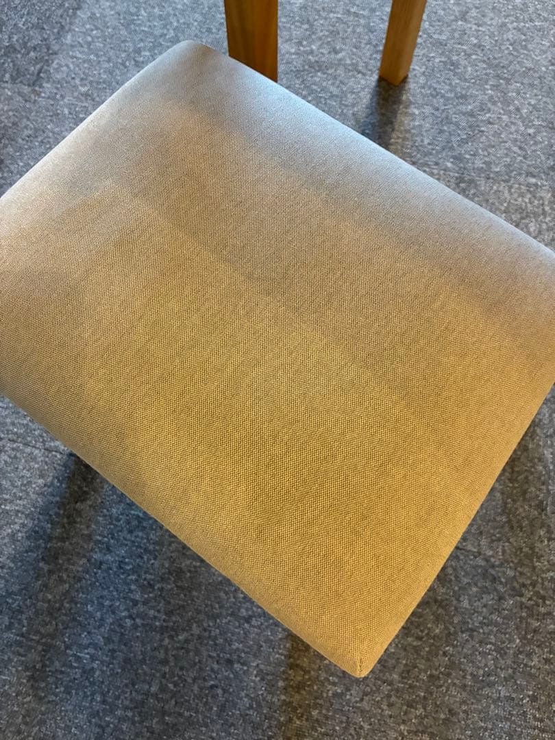 無印良品ドレッサー（タモ材ナチュラル）　イス付き