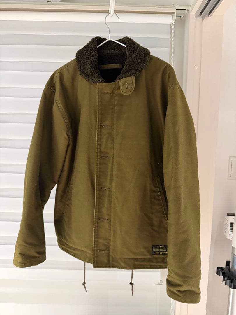 fragment×experiment U.E. NAVY ミリタリージャケット