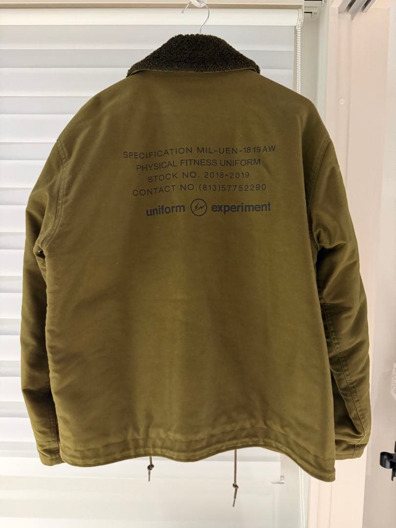 fragment×experiment U.E. NAVY ミリタリージャケット