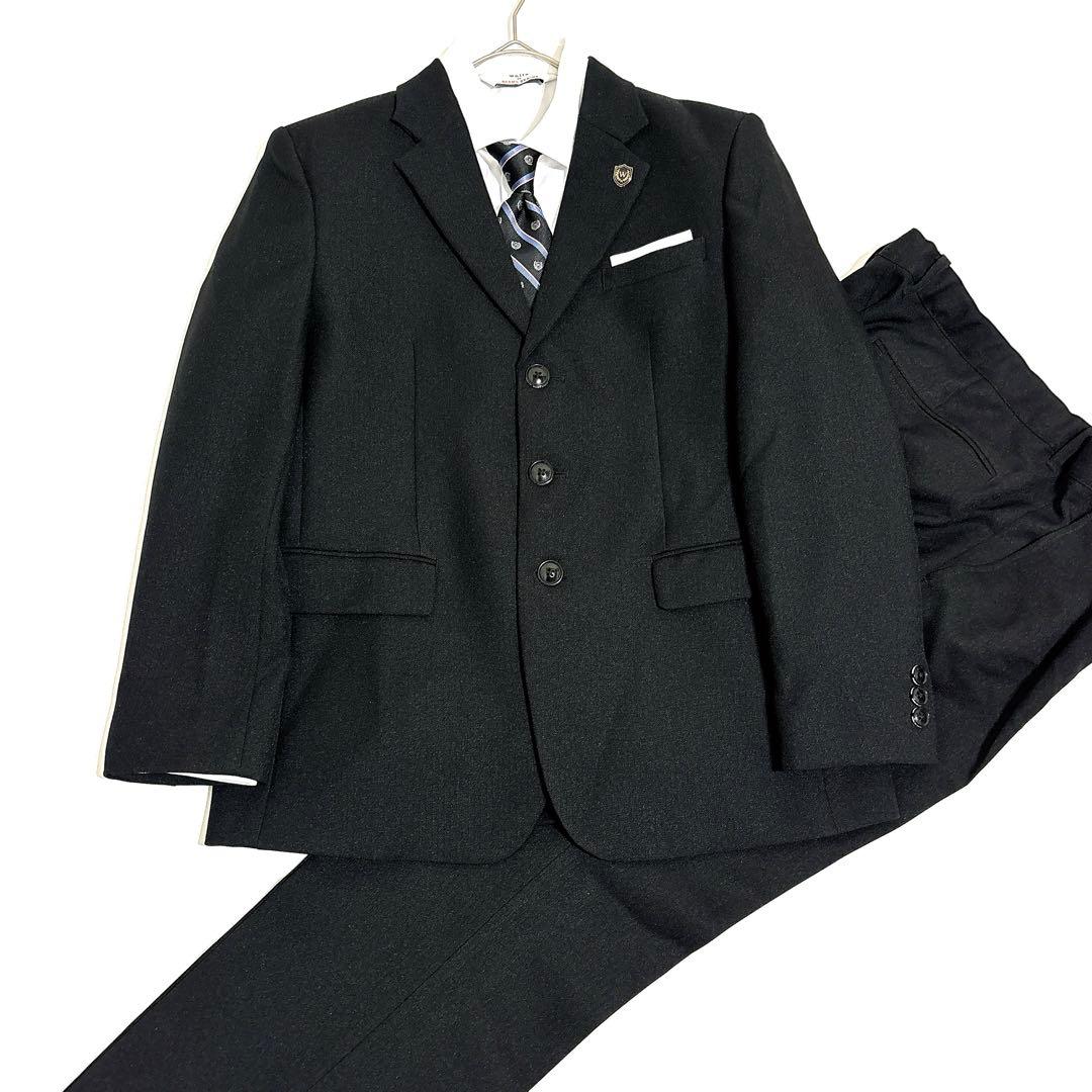 極美品✨ワルツバイビームス BEAMS DESIGN スーツ 黒 160Ｂ