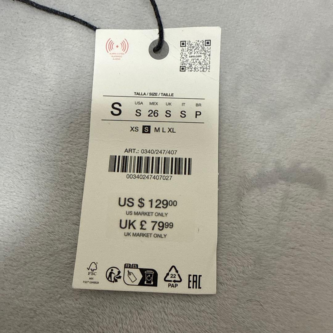 【完売品】ZARA ZW COLLECTION デニムボンバージャケット S