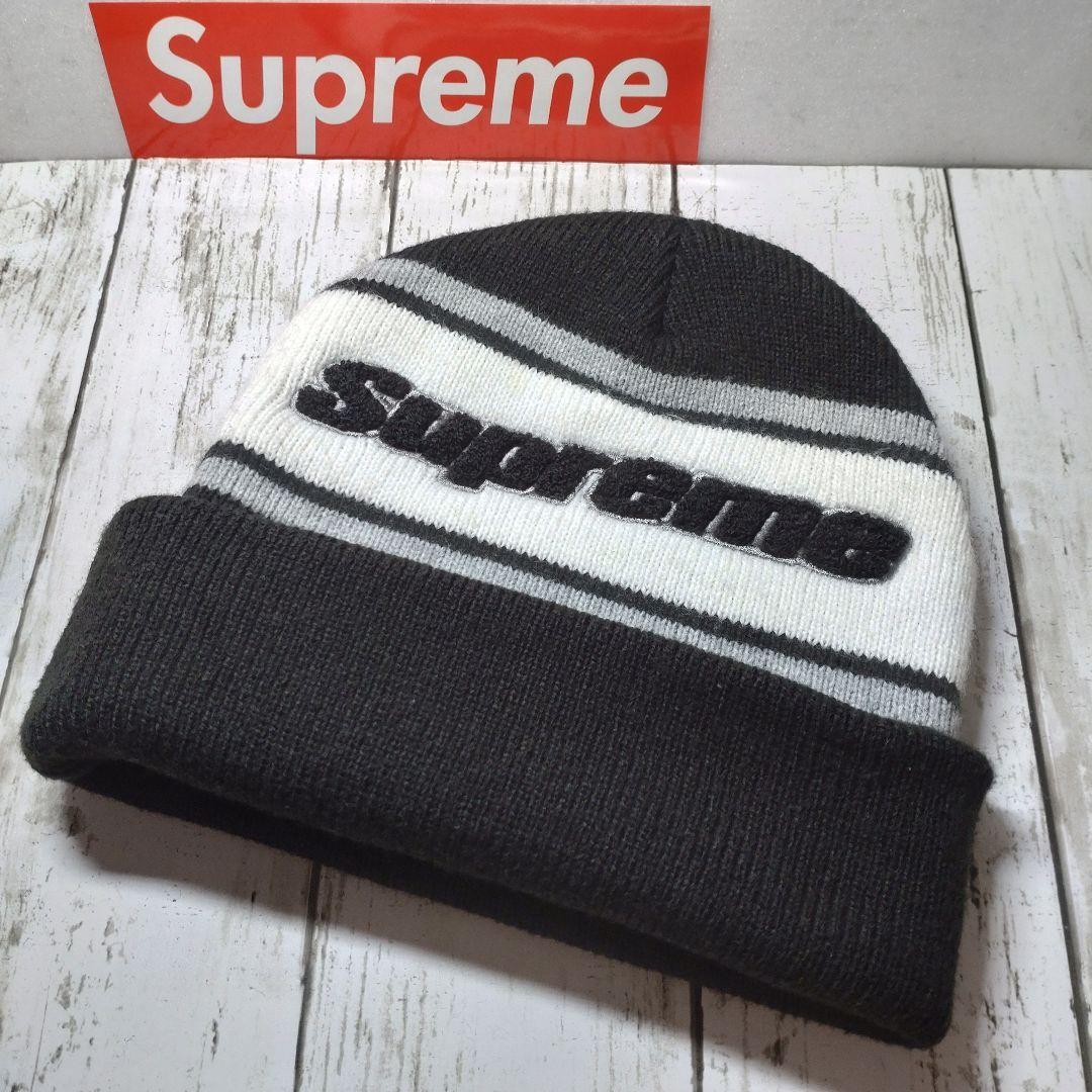 シュプリーム Supreme Chenille Stripe Beanie