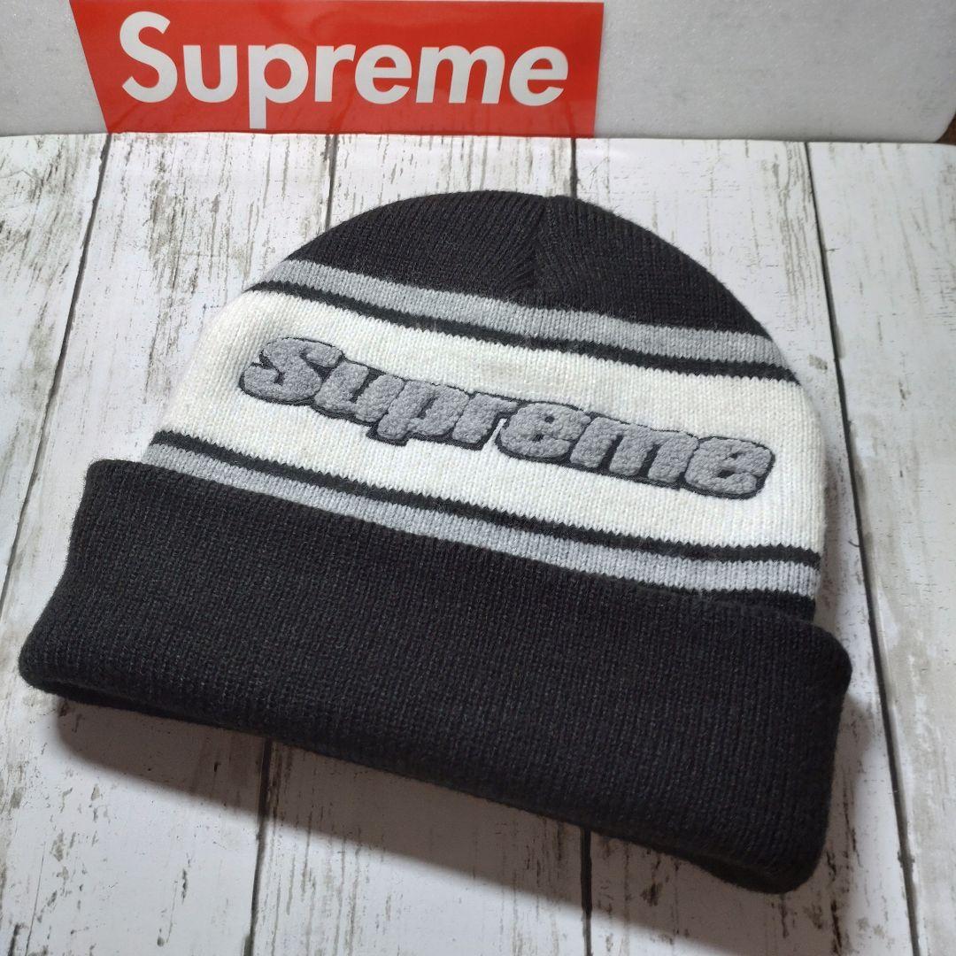 シュプリーム Supreme Chenille Stripe Beanie