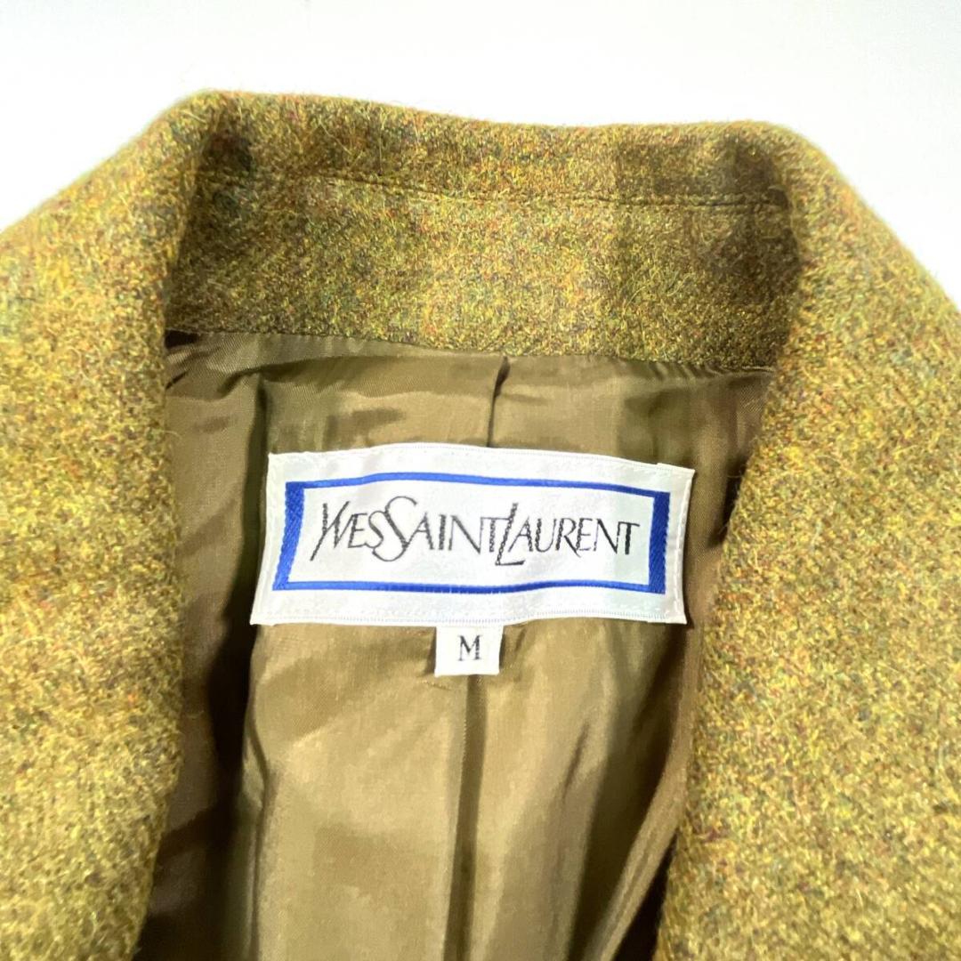 イヴサンローラン テーラードジャケット ウール 9 M ヴィンテージ