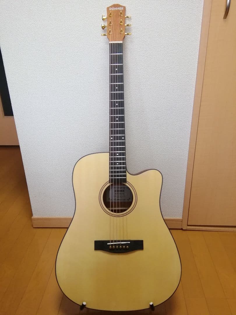 DONNER「DAD-110C」アコースティックギター　ドナー　SC付き