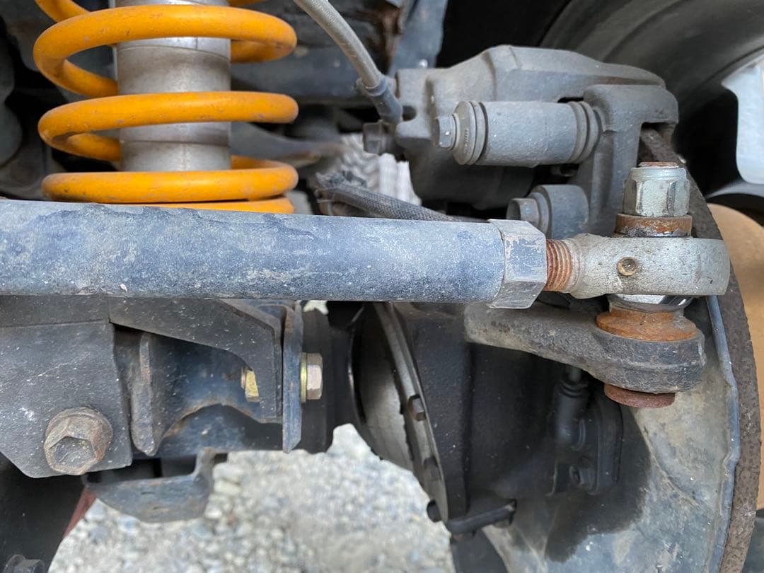 ジムニー JB23 ステアリング補正 アップマウント タイロッドエンド 逆付ピロ