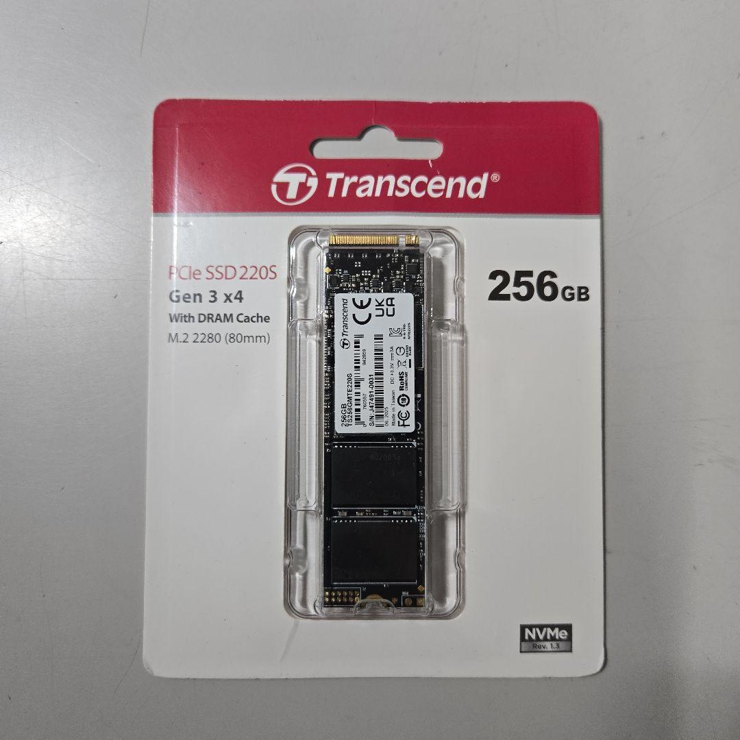 内蔵型SSD Transcend PCIe M.2 SSD (2280) 256GB
