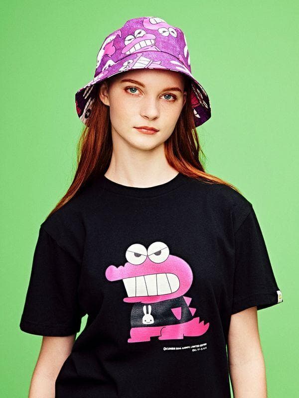 即完売 新品 キューン クレヨンしんちゃん コラボ ワニ山さん バケット ハット