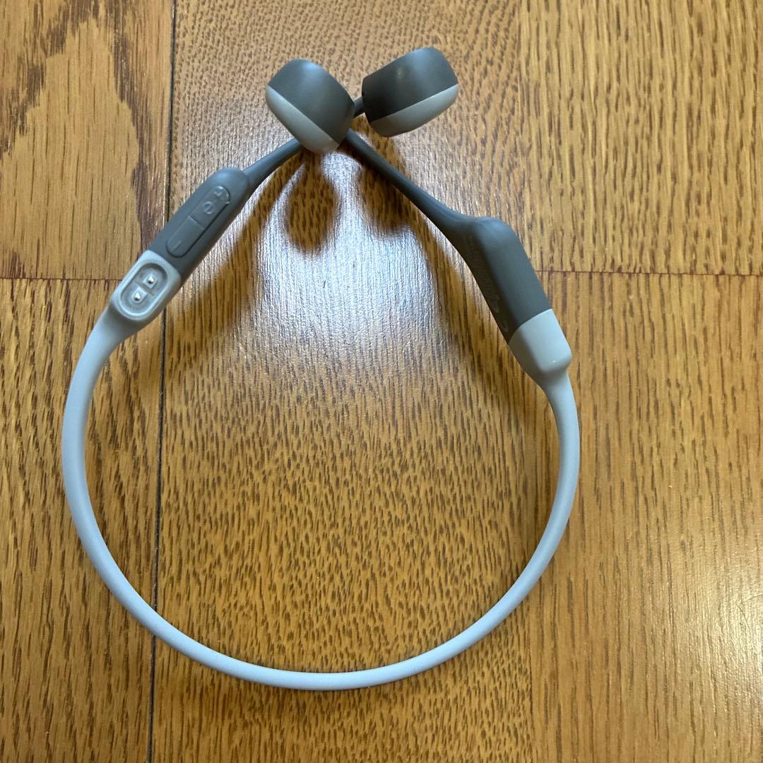 価格値下げ可能　SHOKZ OPENRUN グレー　標準サイズ　マグネット充電