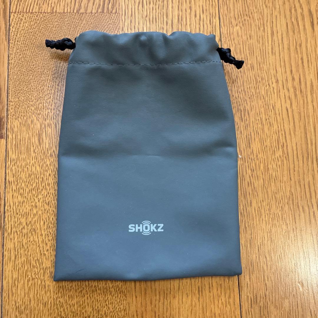 価格値下げ可能　SHOKZ OPENRUN グレー　標準サイズ　マグネット充電