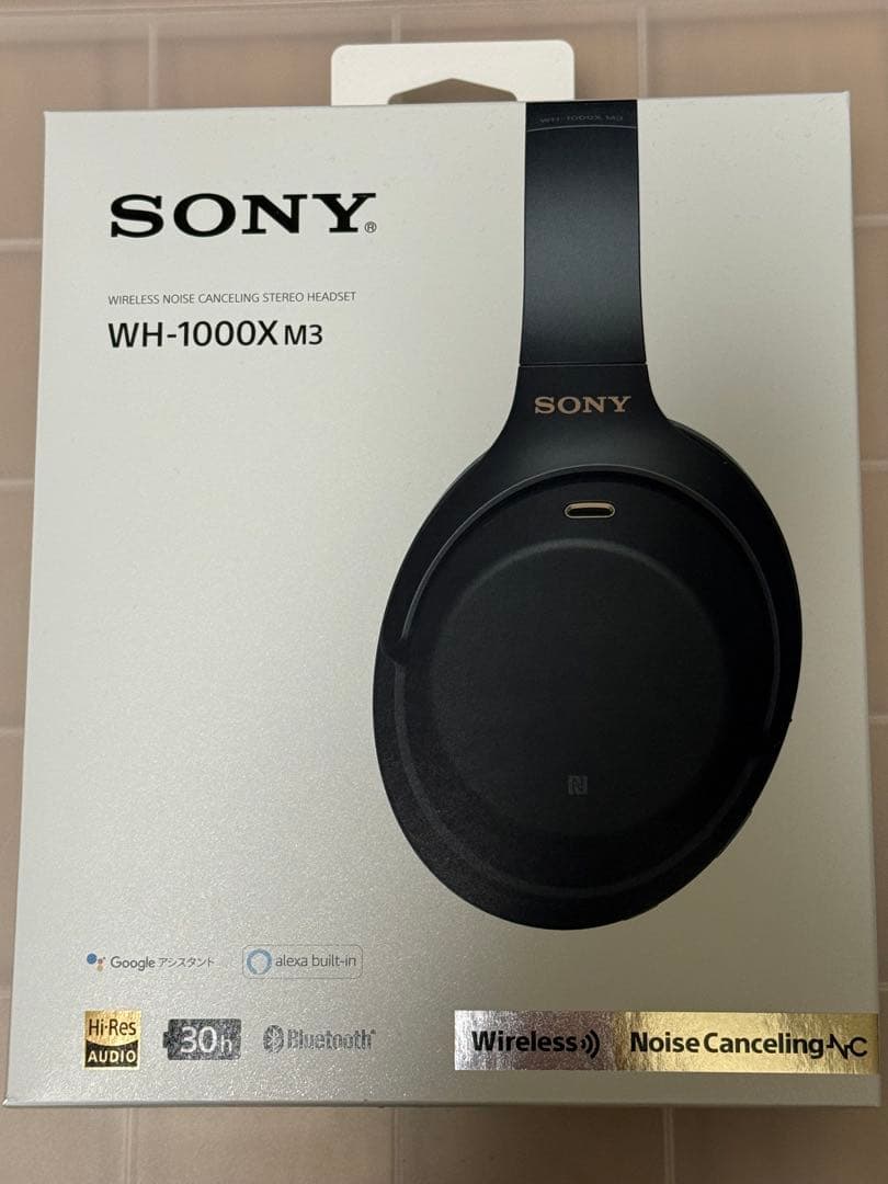 SONY WH-1000XM3ワイヤレスヘッドホン