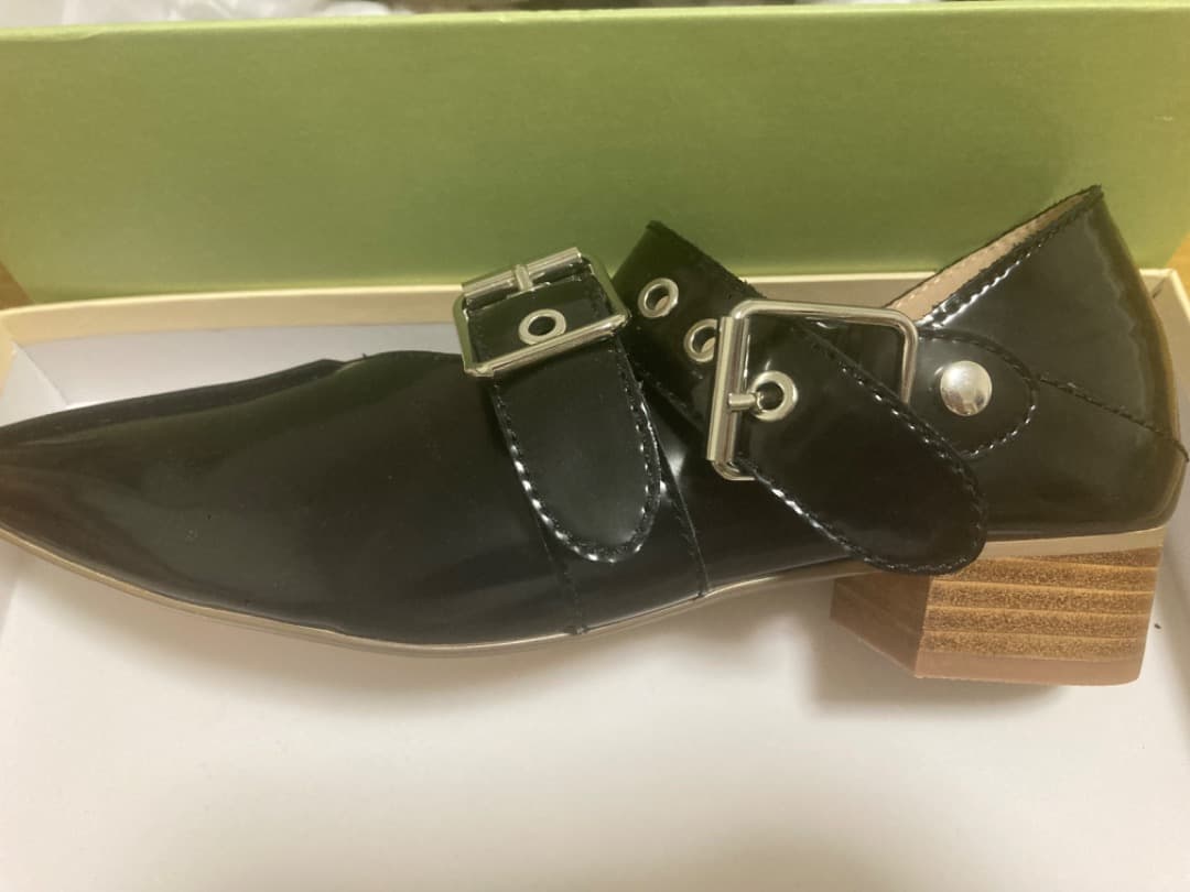 ダブルストラップバブーシュ