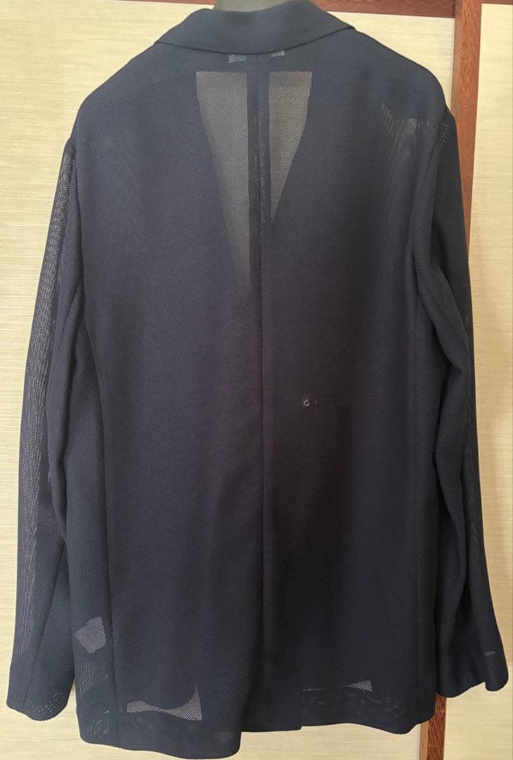 【スタッフmiki監修】メッシュメタルボタンライトジャケット