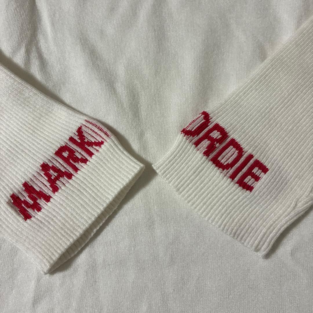 MARK & LONA ホワイト長袖セーター 38