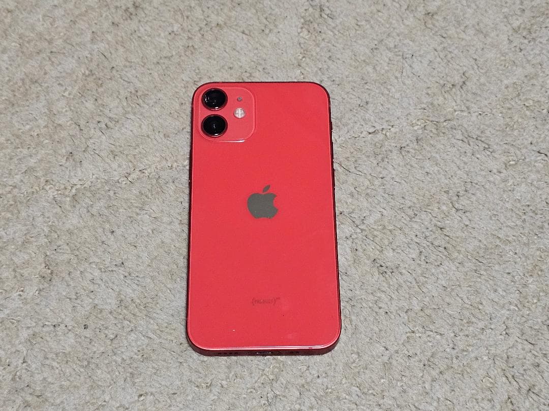 【半ジャンク品】Apple iPhone 12 mini 64GB レッド