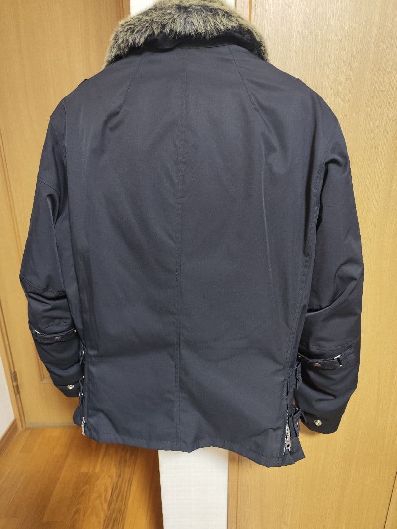 POWER AGE FURライダースジャケット Lサイズ ブラックPJ23201