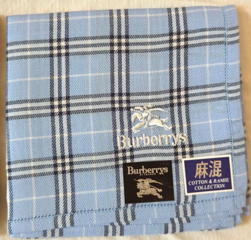 (未使用)Burberryハンカチ15枚セット