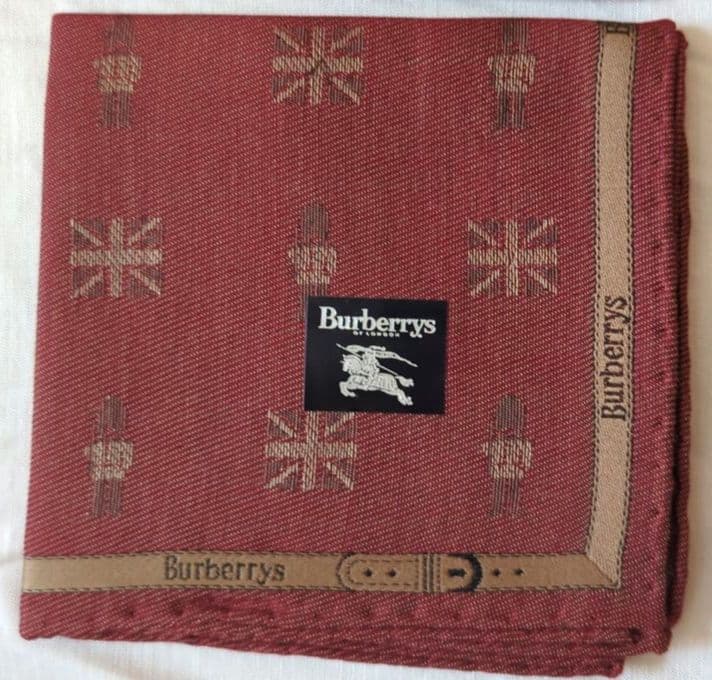(未使用)Burberryハンカチ15枚セット