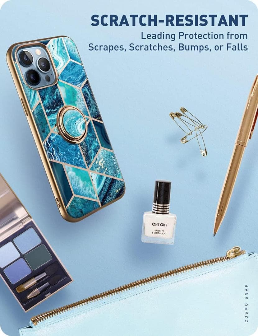 iPhone13Pro ケース6.1インチ 2021 リング付き 人気 綺麗