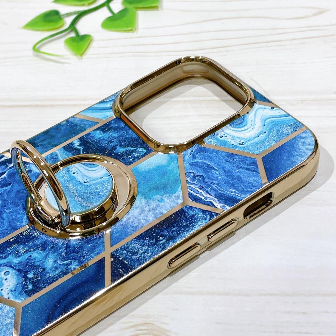 iPhone13Pro ケース6.1インチ 2021 リング付き 人気 綺麗