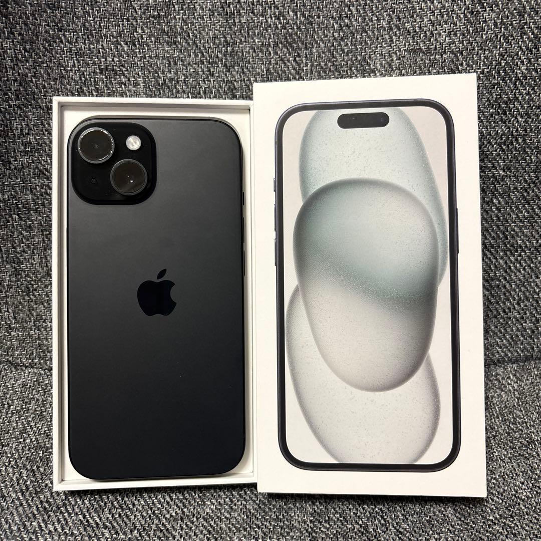 【AYAさま】Apple iPhone15 128GB SIMフリー BT90%