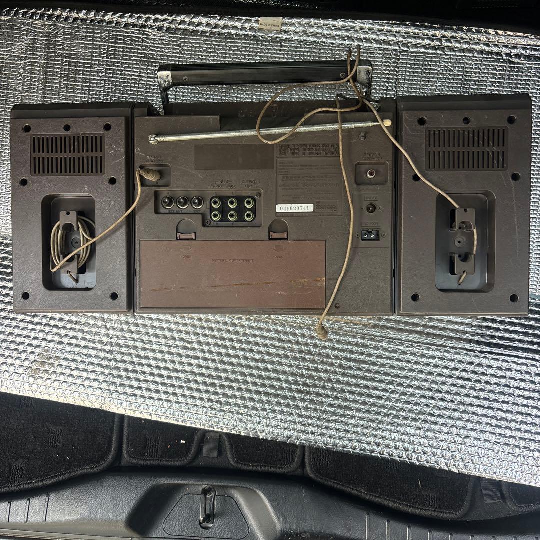 marantz CRS-6800 カセットデッキ　ラジカセ　ジャンク品