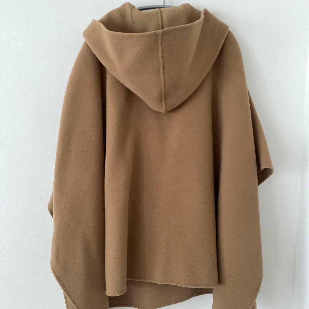 ※専用商品　24aw ohgaリバーポンチョコート　キャメル　ステッチ