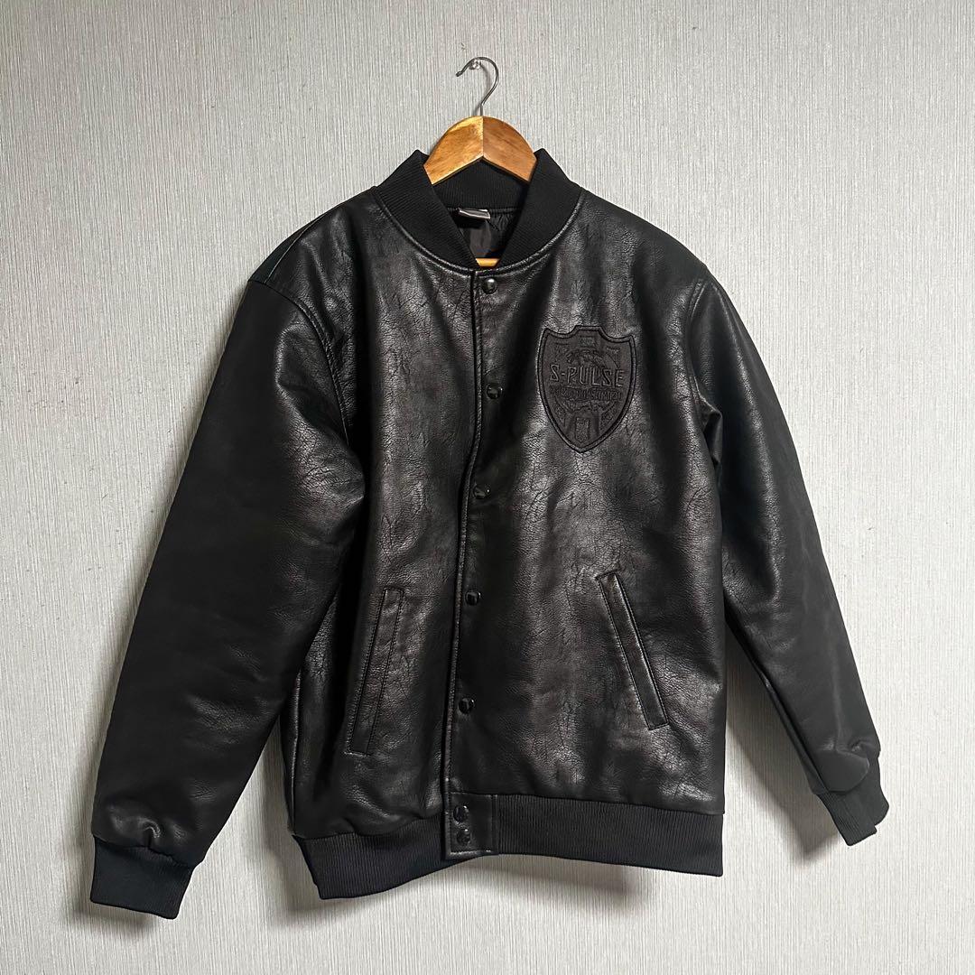 清水エスパルス フェイクレザージャケット XLサイズ