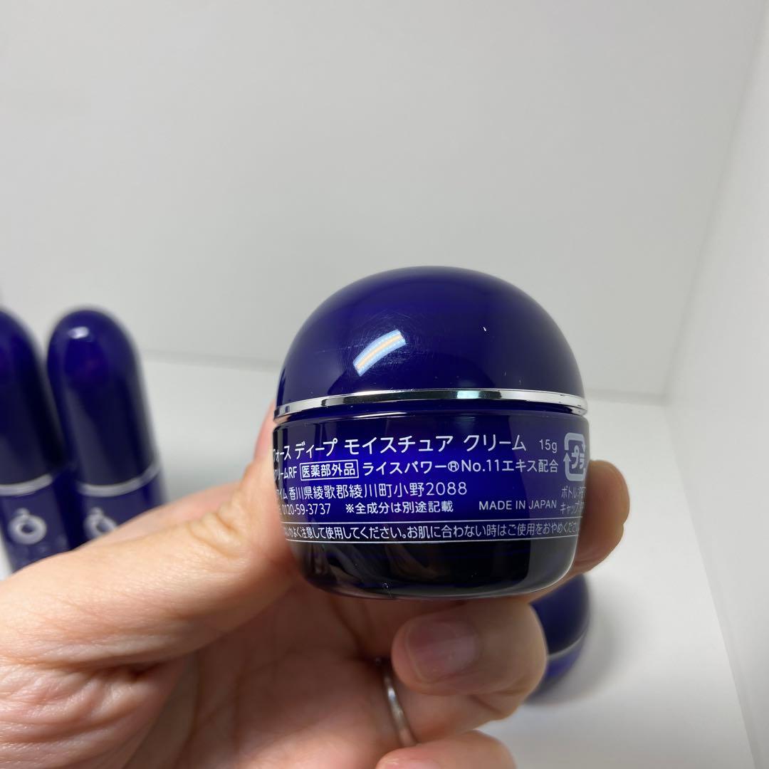 ライスフォースディープモイスチュアエッセンス15ml クリーム15g 6個セット
