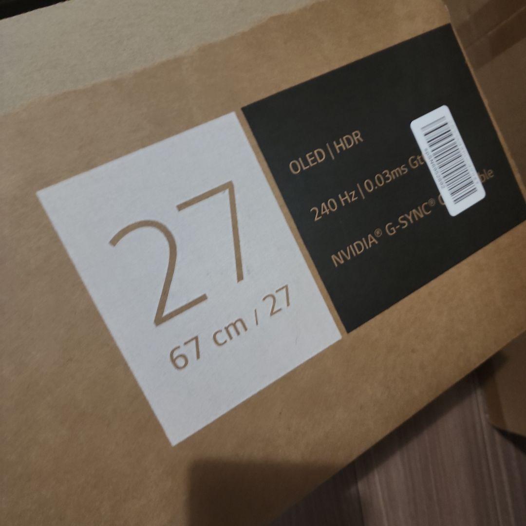 UltraGear27GS95QE-B 27インチ 第3世代OLED 1440p