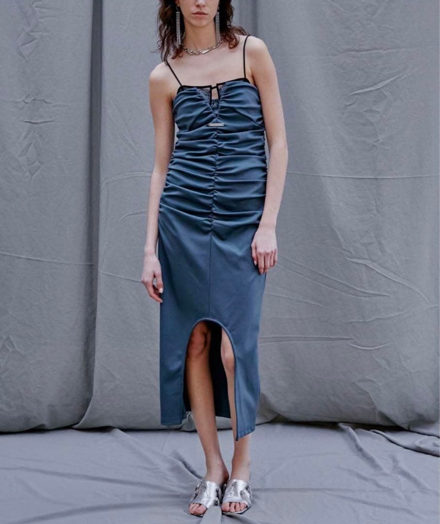 PRANK PROJECT ディープカッティングジャージーワンピース