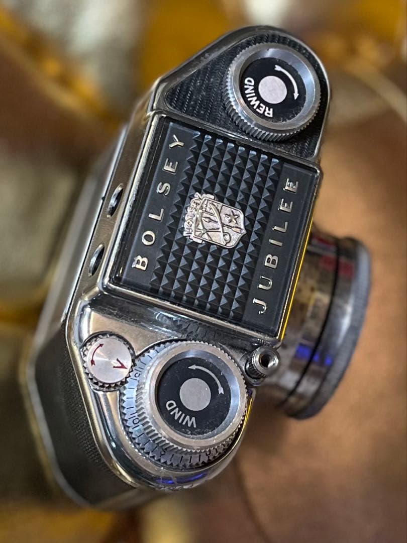 BOLSEY JUBILEE 45mm f2.8 革ケース付 並品