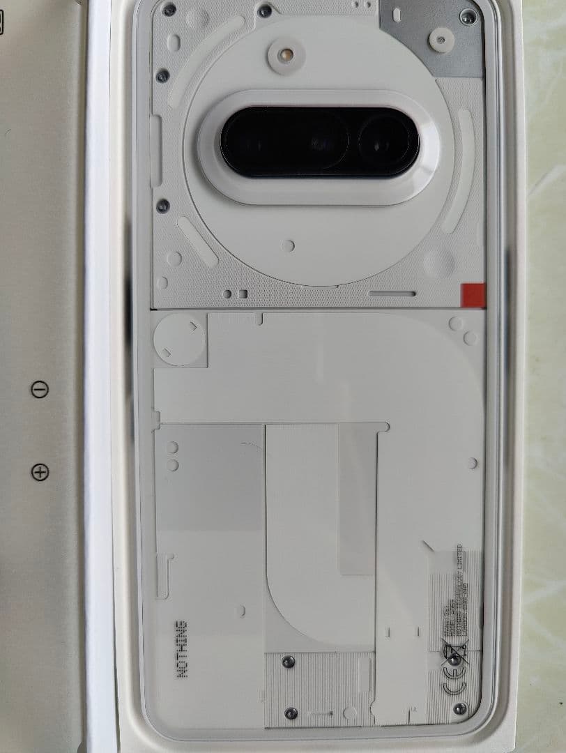 美品Nothing Phone (3a) ホワイト 付属品アクセサリー付