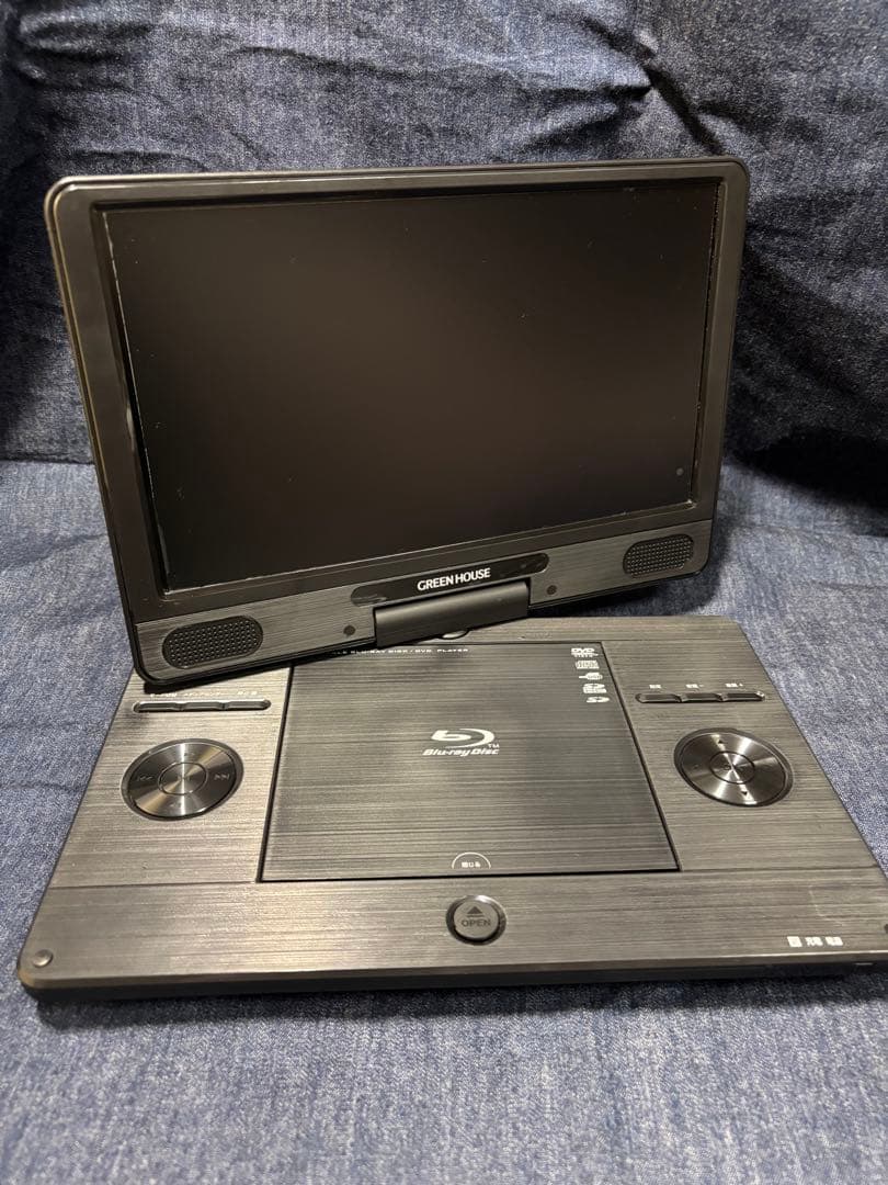 美品 GREEN HOUSE GH-PBD11BC-BK 11.6型ポータブル