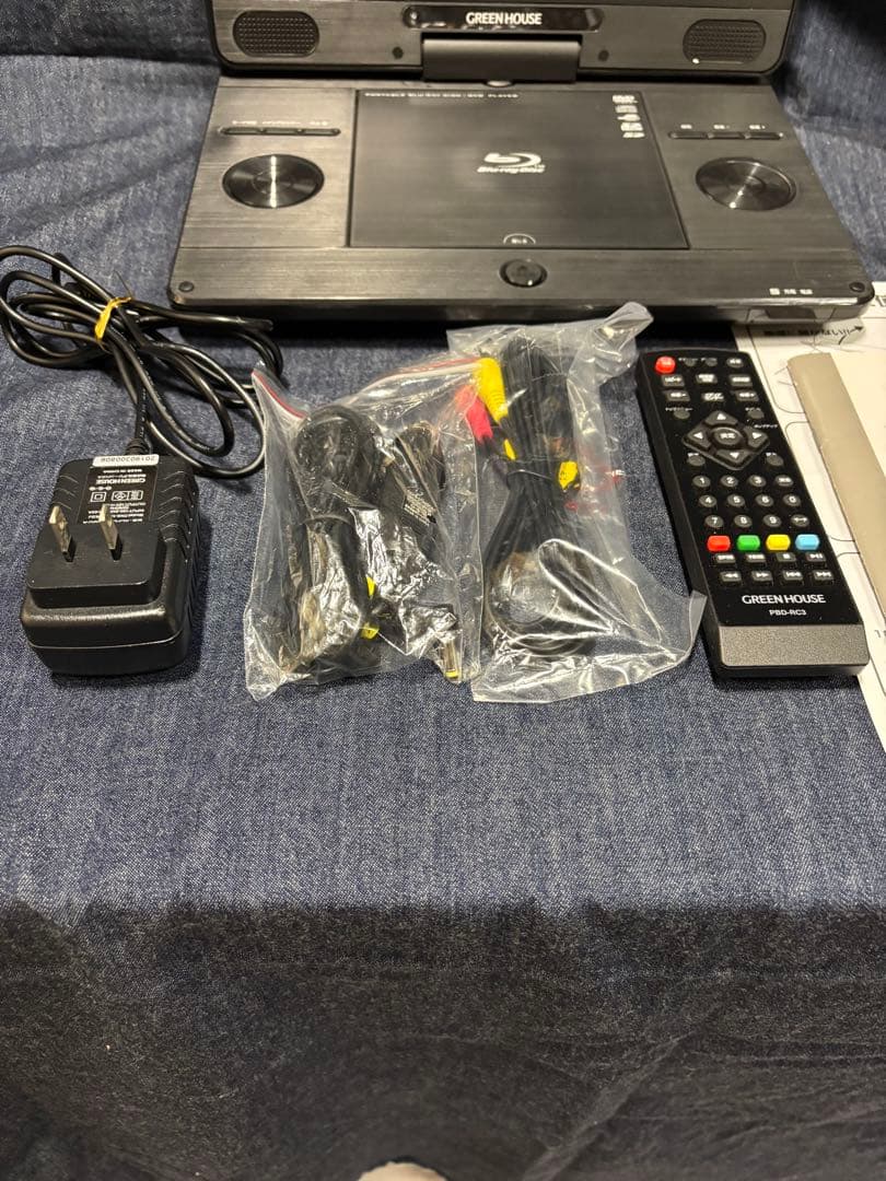 美品 GREEN HOUSE GH-PBD11BC-BK 11.6型ポータブル