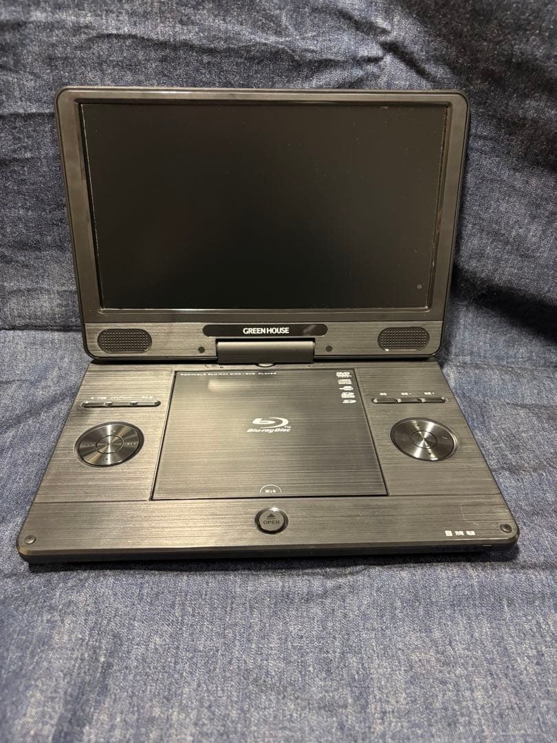 美品 GREEN HOUSE GH-PBD11BC-BK 11.6型ポータブル