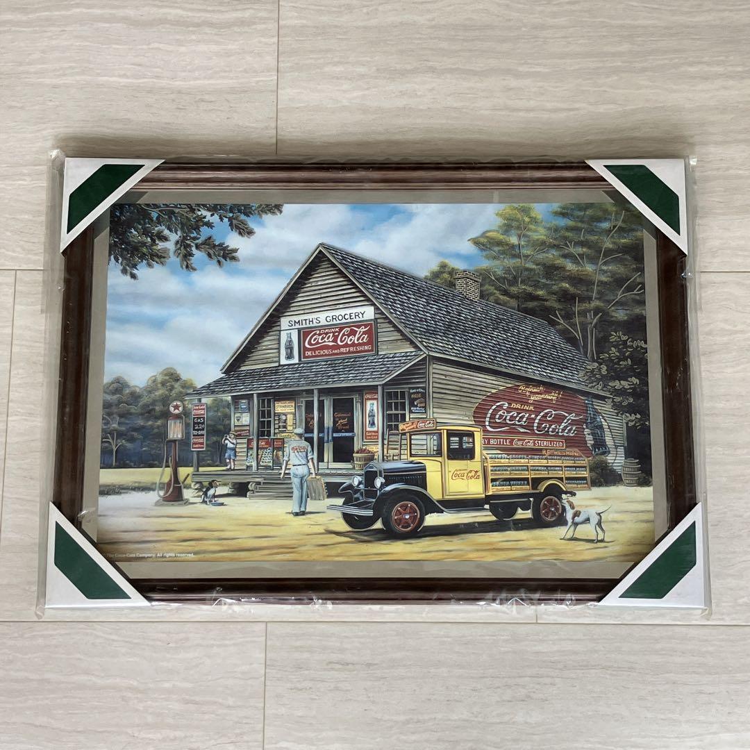 未開封◆希少 コカコーラ　パブミラー　ヴィンテージ　ウォールアート