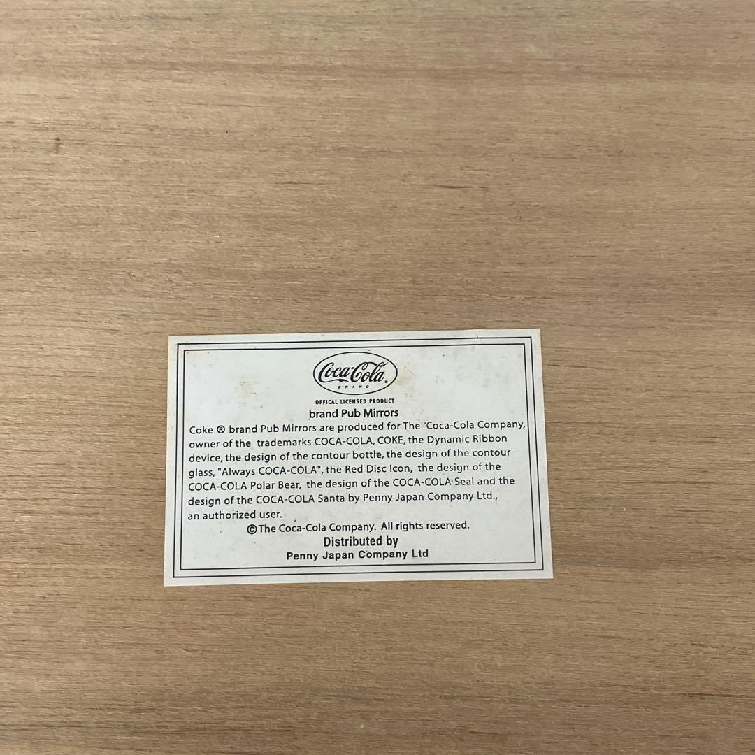 未開封◆希少 コカコーラ　パブミラー　ヴィンテージ　ウォールアート