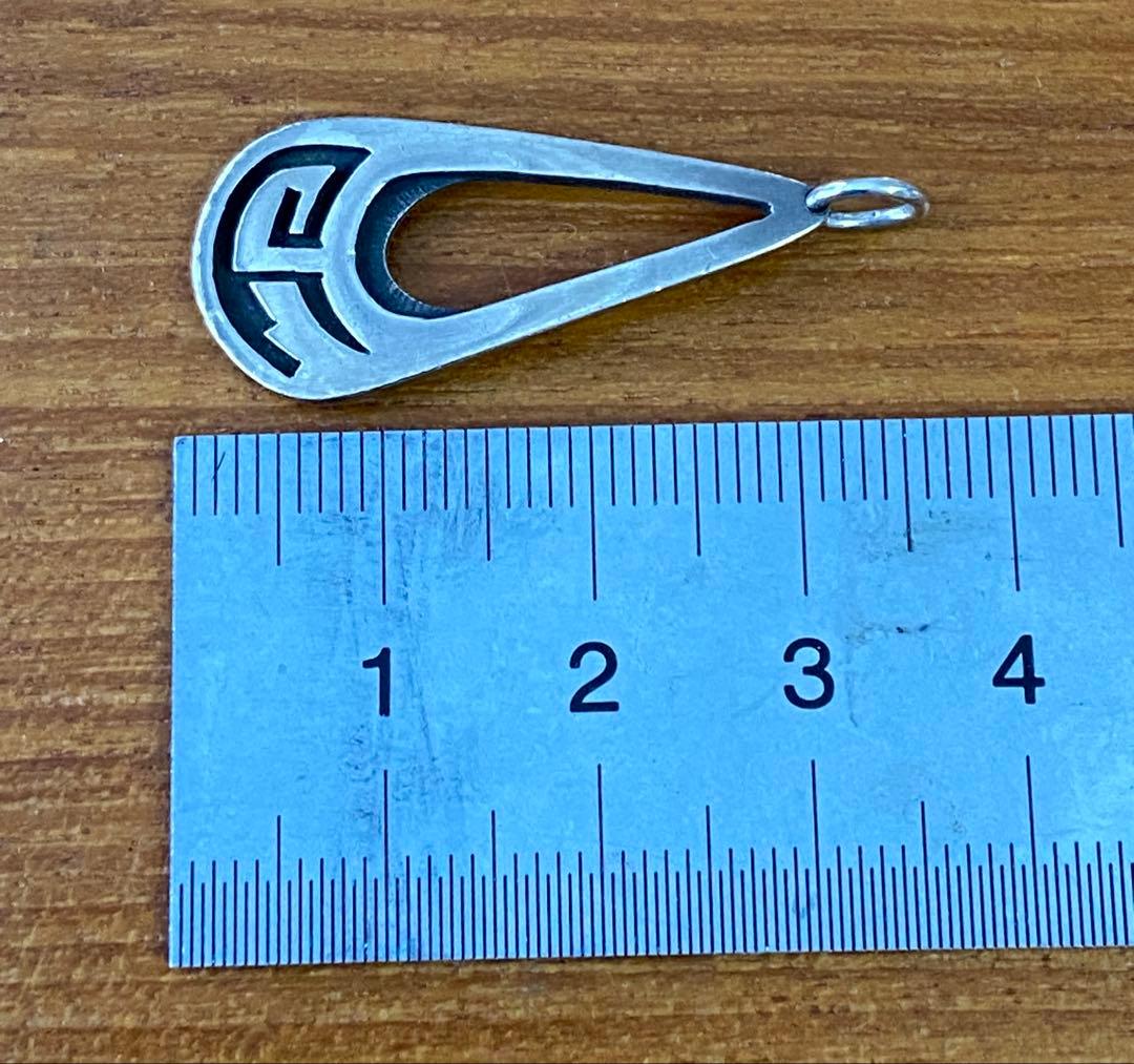 ホピ族　シルバーペンダントトップ　インディアンジュエリー　中古品