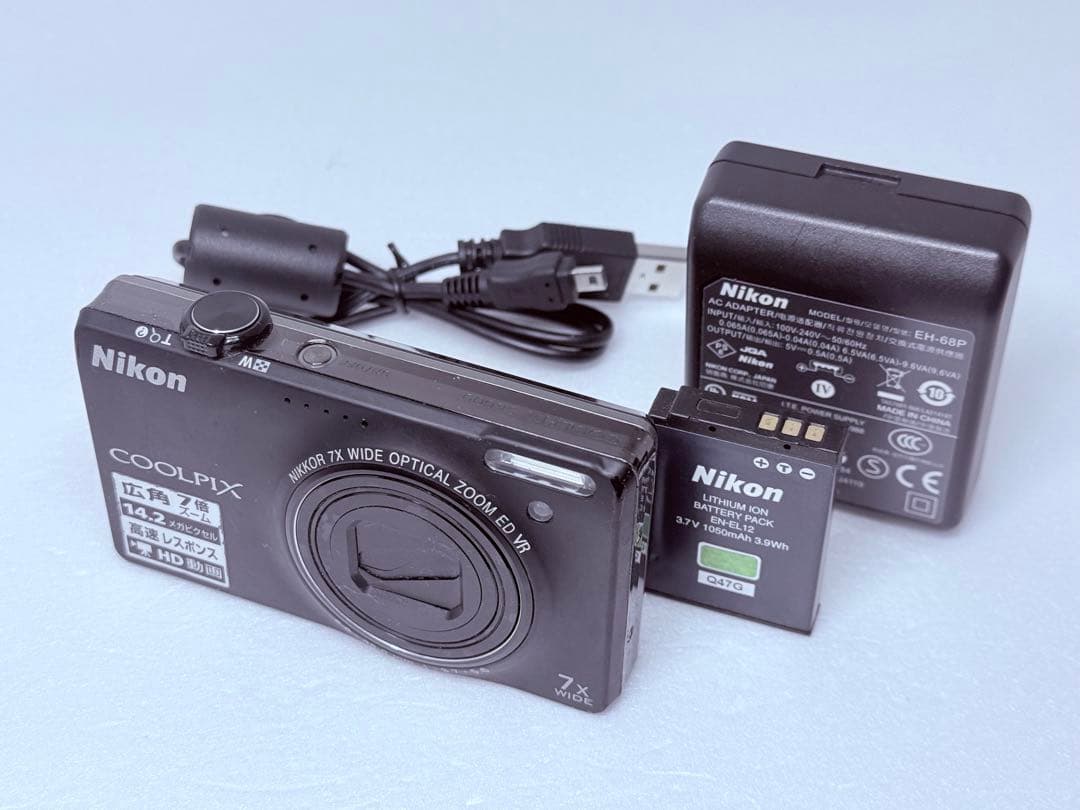 Nikon COOLPIX S6000 動作確認済 デジタルカメラ 14.2MP