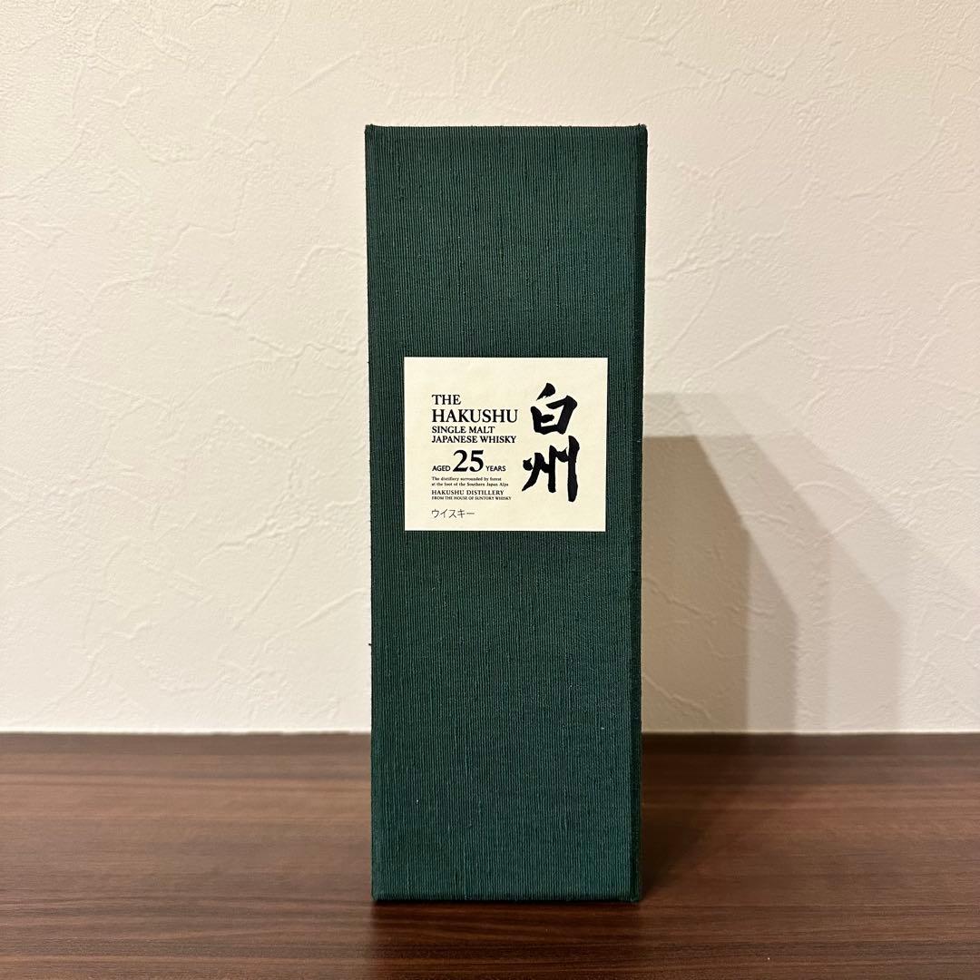 白州　25年　空箱