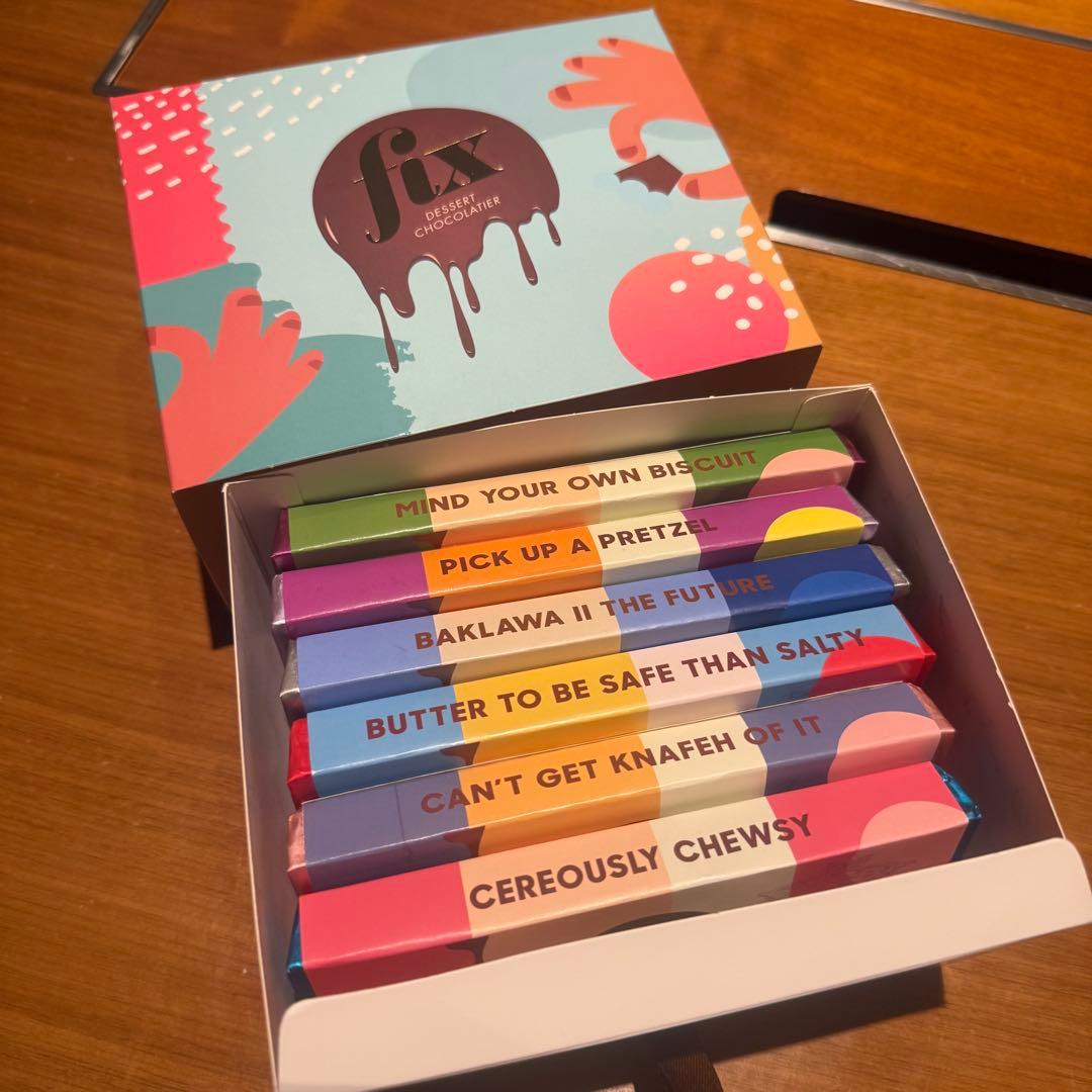 【ドバイ購入】Fix chocolate 6種類セット