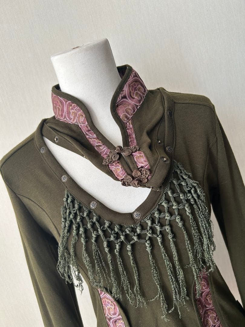 OZZ ONESTE オッズ オネストチャイナカットソー