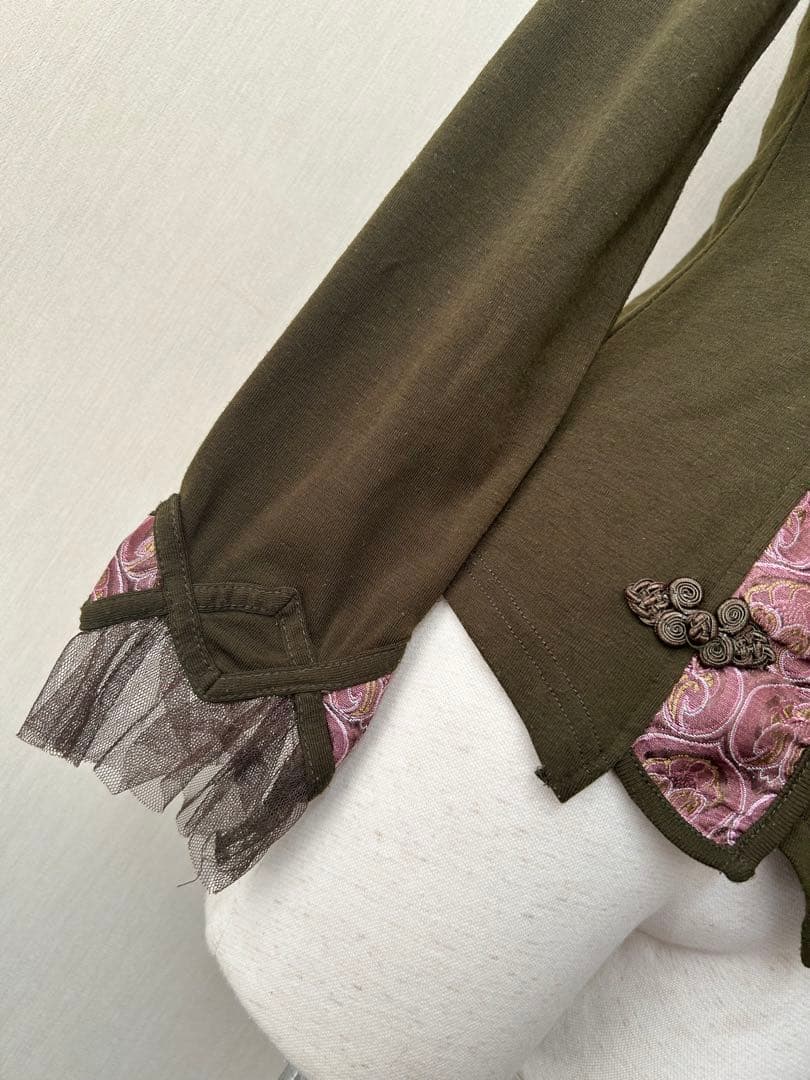 OZZ ONESTE オッズ オネストチャイナカットソー